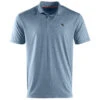 Salt Life Men's Outrigger Performance Polo Short-Sleeve Shirt 1 Salt Life Men's Outrigger Performance Polo Short-Sleeve Shirt -Hang Time Shop SL Outrigger Polo Atlantic Heather