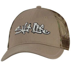 Salt Life Men's Stance Comfort Twill Hat -Hang Time Shop SL Stance Comfort Hat Camo