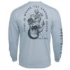 Salt Life Men's Temptress Long-Sleeve T-Shirt -Hang Time Shop SL Temptress Tee Bluestone