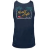 Salt Life Men's Palm Cove Tank Top 1 Salt Life Men's Palm Cove Tank Top -Hang Time Shop Salt Life Palm Cove Tank Navy