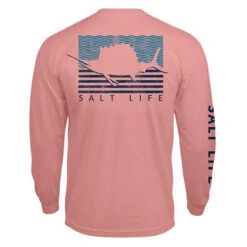 Salt Life Men's Sailing Flag Long-Sleeve T-Shirt