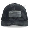 Simms Tactical Trucker Hat -Hang Time Shop Simms SSO12512 1033 00 RegimentCamoCarbon 1front