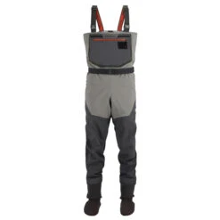 Simms Men's Freestone Stockingfoot Wader -Hang Time Shop Simms SSO13612 040 Smoke 8wader
