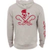 Salt Life Men's Skull & Hooks Hoodie -Hang Time Shop Skullandhooksoatmeal