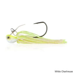 Berkley Slobberknocker Bladed Jig Lure -Hang Time Shop Slobberknocker Bladed Jig Lure White Chart