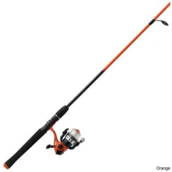 Zebco Splash Spinning Combo -Hang Time Shop Splash Spinning Combo Orange