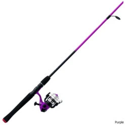 Zebco Splash Spinning Combo -Hang Time Shop Splash Spinning Combo Purple