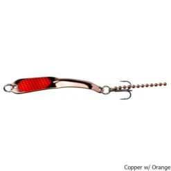 Iron Decoy Steely #5 Spoon Lure -Hang Time Shop Steely No5 Spoon Lure Copper Orange