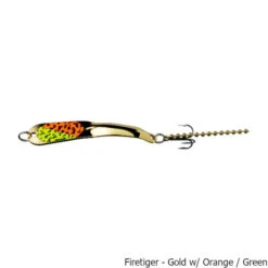 Iron Decoy Steely #5 Spoon Lure -Hang Time Shop Steely No5 Spoon Lure Firetiger Gold