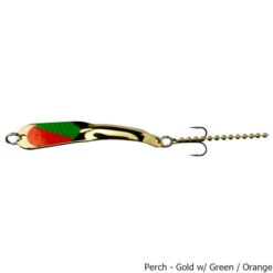 Iron Decoy Steely #5 Spoon Lure -Hang Time Shop Steely No5 Spoon Lure Perch Gold