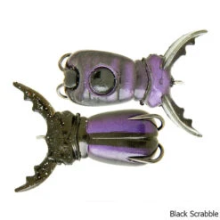 Molix Supernato Beetle Baby Lure -Hang Time Shop Supernato Beetle Baby Lure Black Scrabble