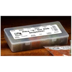 Hareline Ice Dub Dispenser W/ Ice Dub Fly Tying Material