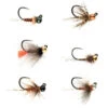 Fulling Mill Tactical Jig Fly Selection - 6 Pk. -Hang Time Shop Tactical Jig Fly Selection 6 Pk 6001700