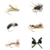 Fulling Mill Terrestrial Fly Selection - 6 Pk -Hang Time Shop Terrestrial Fly Selection 6 Pk 6001725