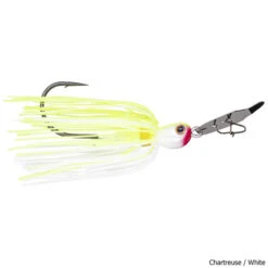 Strike King Thunder Cricket Vibrating Jig -Hang Time Shop Thunder Cricket Vibrating Jig White Chart