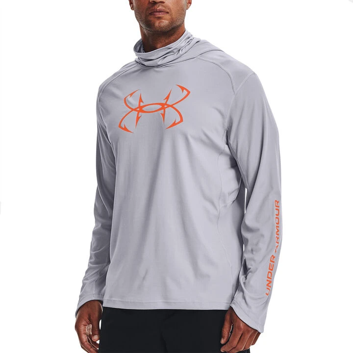 Under Armour Men's UA Iso-Chill Hook Gaiter Hoodie 4 Under Armour Men's UA Iso-Chill Hook Gaiter Hoodie - Image 2