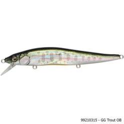 Megabass Vision Oneten Jerkbait Lure -Hang Time Shop VISION ONETEN GG TROUT OBTxt