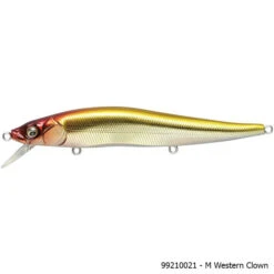 Megabass Vision Oneten Jerkbait Lure -Hang Time Shop VISION ONETEN M WESTERN CLOWNtxt