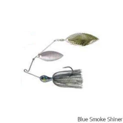 Molix Venator Big Blade Double Willow Spinnerbait Lure -Hang Time Shop Venator Big Blade Double Willow Spinnerbait Lure Blue Smoke