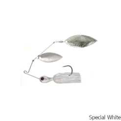 Molix Venator Big Blade Double Willow Spinnerbait Lure -Hang Time Shop Venator Big Blade Double Willow Spinnerbait Lure Special White