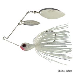 Molix Venator Double Willow Spinnerbait Lure 17 Molix Venator Double Willow Spinnerbait Lure -Hang Time Shop Venator Double Willow Spinnerbait Lure Special White