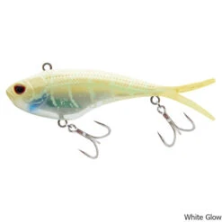 Nomad Design Vertrex Swim 110 Vibe Saltwater Lure -Hang Time Shop Vertrex Swim 110 Vibe SW Lure Glow White
