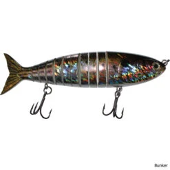 Daddy Mac Viper 9" Wake Bait Saltwater Lure -Hang Time Shop Viper 9in Wake Bait Saltwater Lure Bunker
