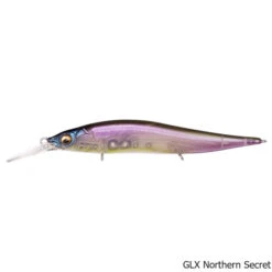 Megabass Vision Oneten+1 Jr. Jerkbait Lure -Hang Time Shop Vision Oneten 1 Jr Jerkbait Lure GLX Secret