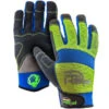 Fish Monkey Easy Work Waterman Glove -Hang Time Shop Waterman Composite NeonGreenRoyalBlue 1