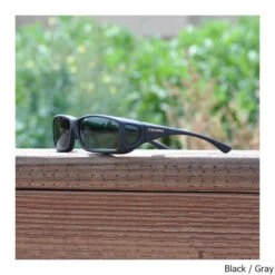 Cocoons Wide Line (ML) OveRx Polarized Sunglasses -Hang Time Shop Wide Line ML OveRx Polarized Sunglasses Black Gray