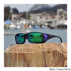 Cocoons Wide Line (ML) OveRx Polarized Sunglasses -Hang Time Shop Wide Line ML OveRx Polarized Sunglasses Black Green