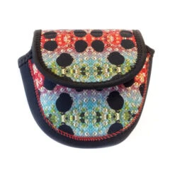 Wingo Outdoors Men's Fish Skin Reel Case -Hang Time Shop Wingo Outdoors Fish Skin Reel Case Rainbow Trout 1